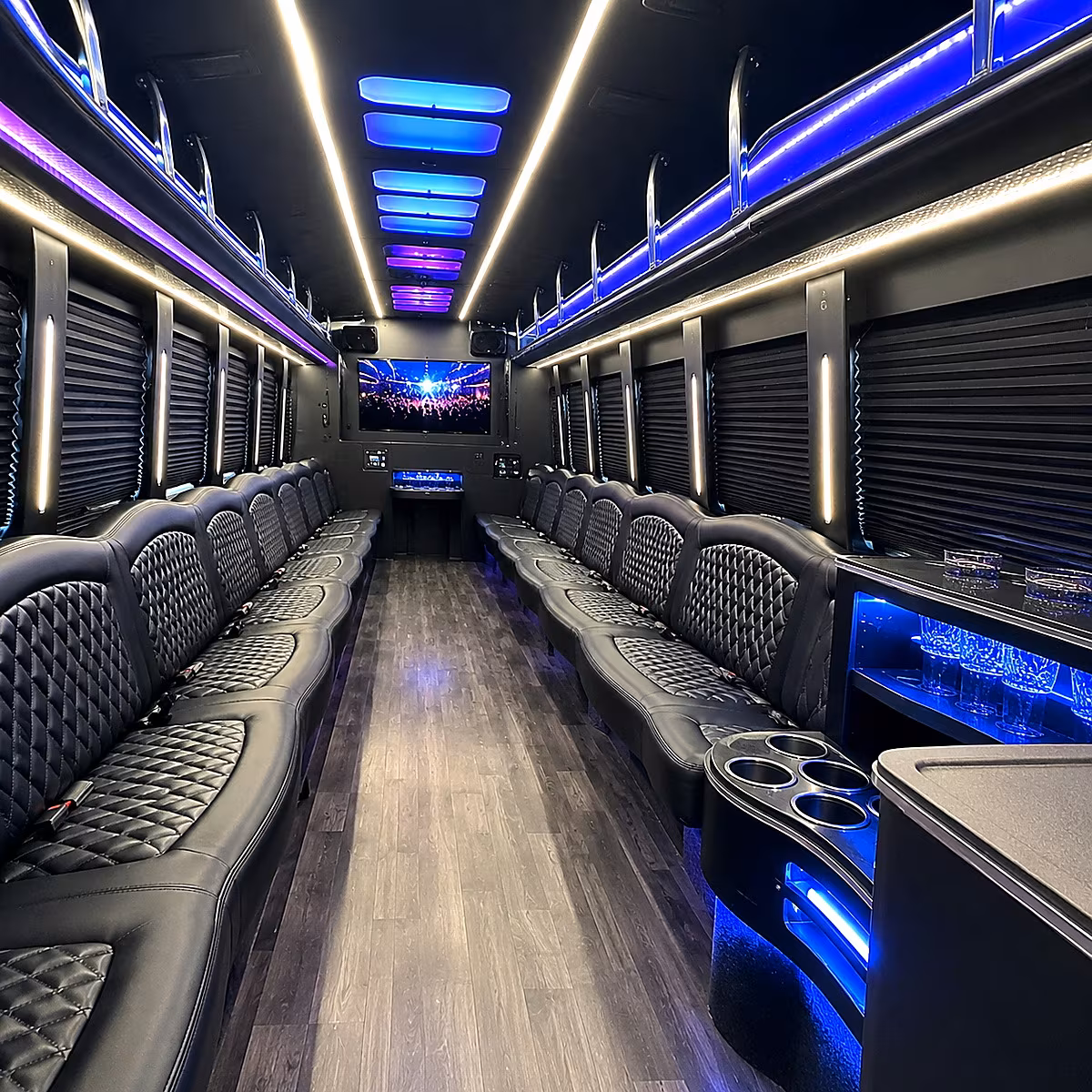 group buses to houston sporting events and concerts