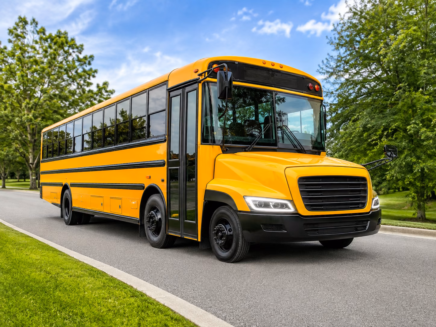 school buses for space center houston and nasa area trips