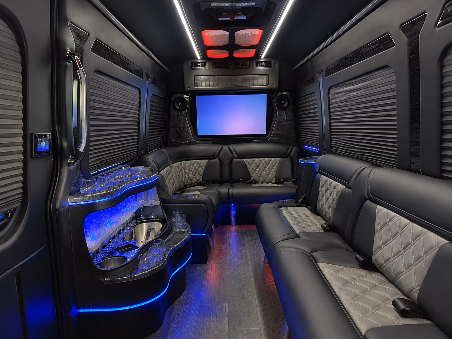 sprinter van rentals for small group wine tours from sugar land