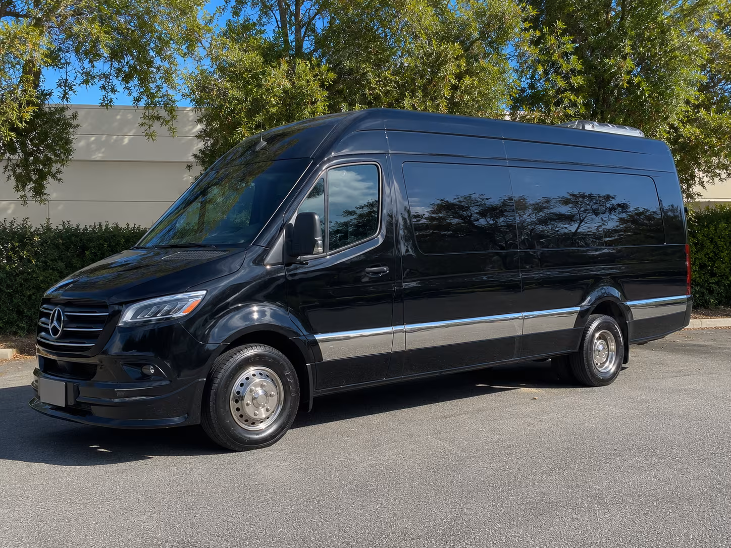 sprinter vans and limos for smaller sugar land prom groups