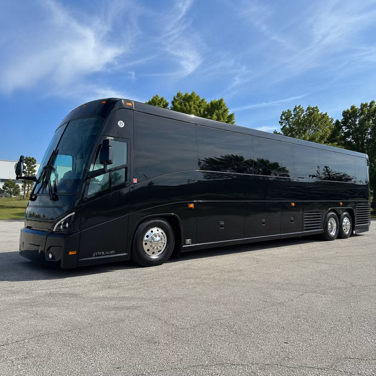 sugar land 47 passenger charter bus