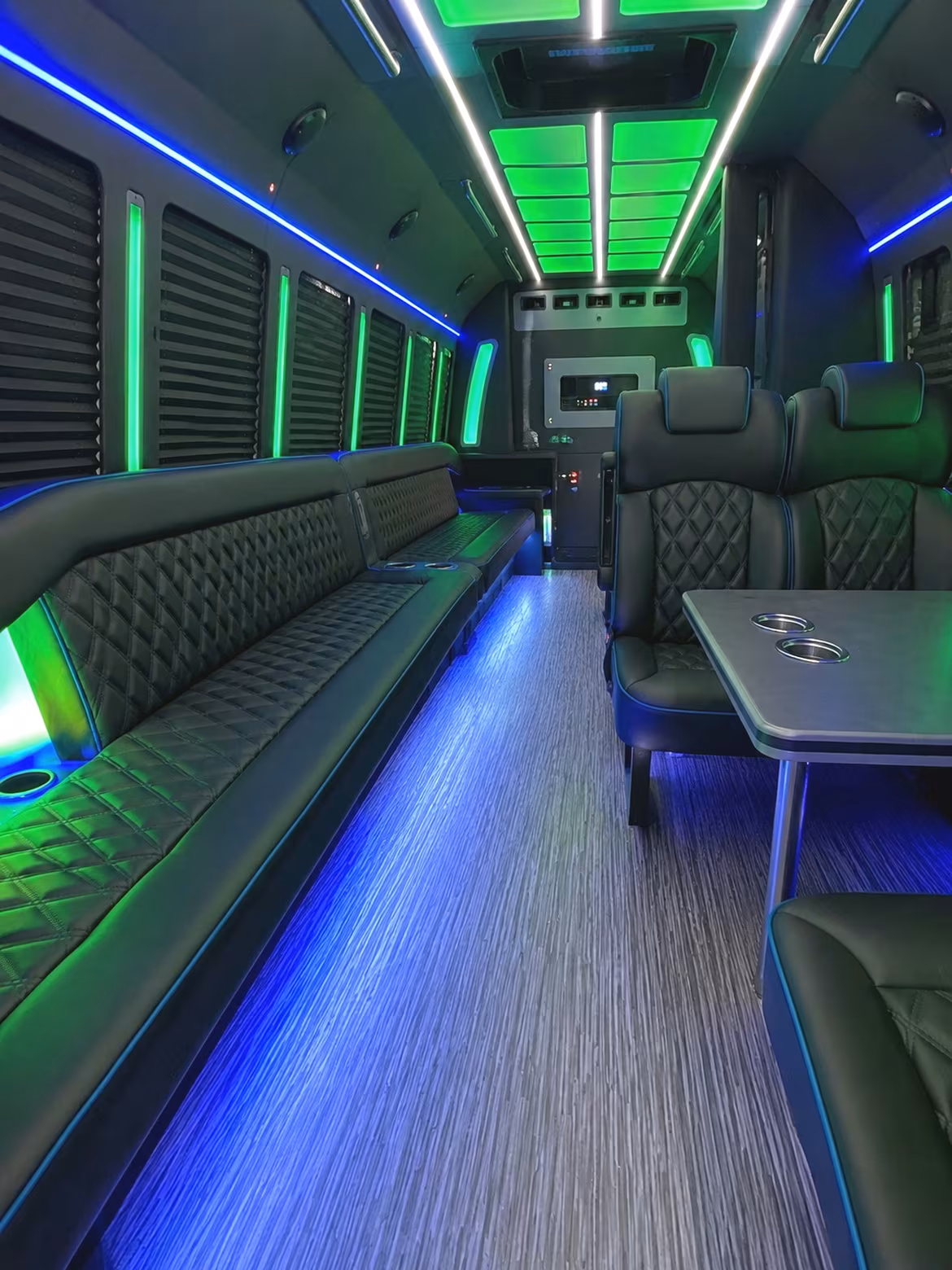 sugar land holiday party bus rental
