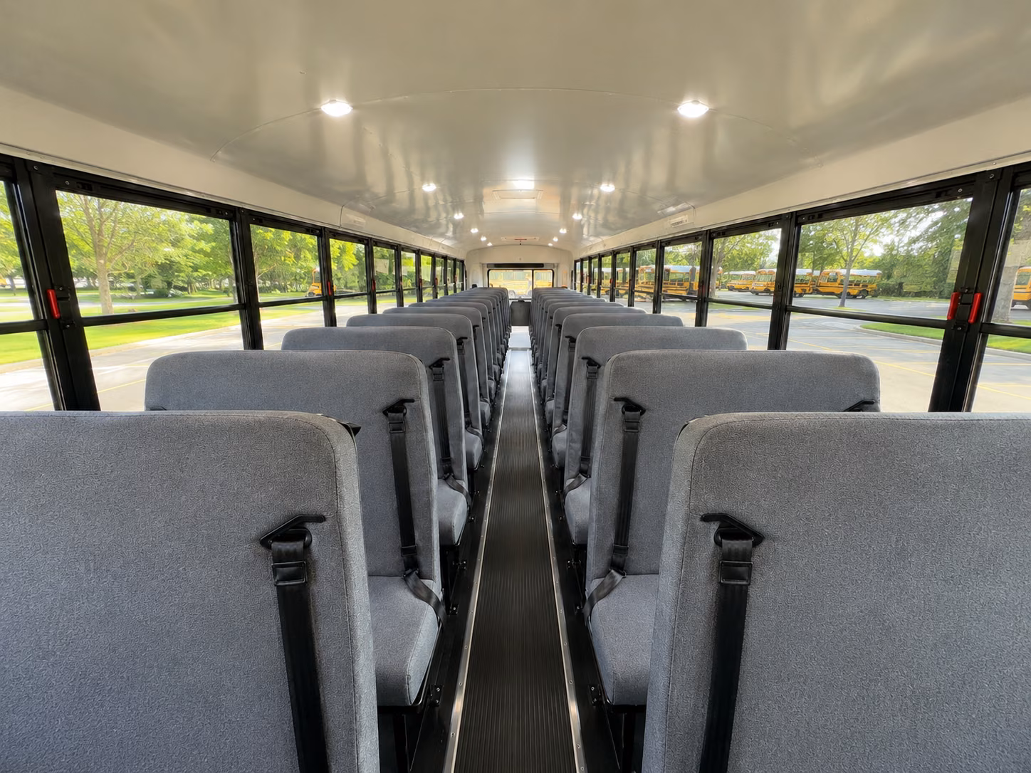 sugar land school bus inside
