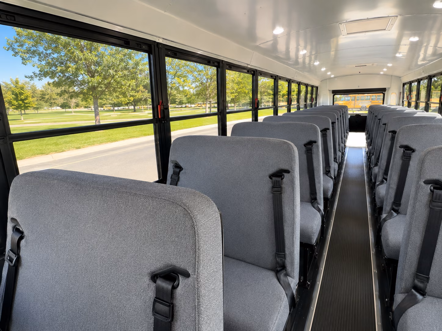 sugar land school bus interior